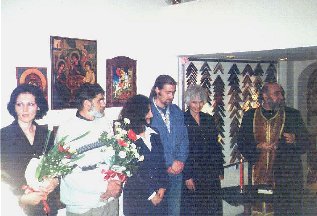 Mixed
exhibition of icons in Argo Art Gallery